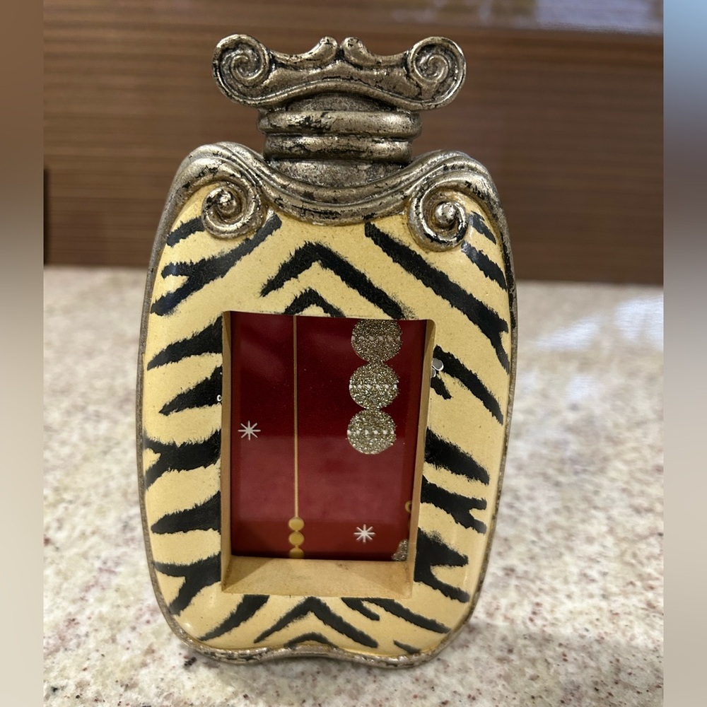 Zebra Print Photo Frame - Picture 2 of 4